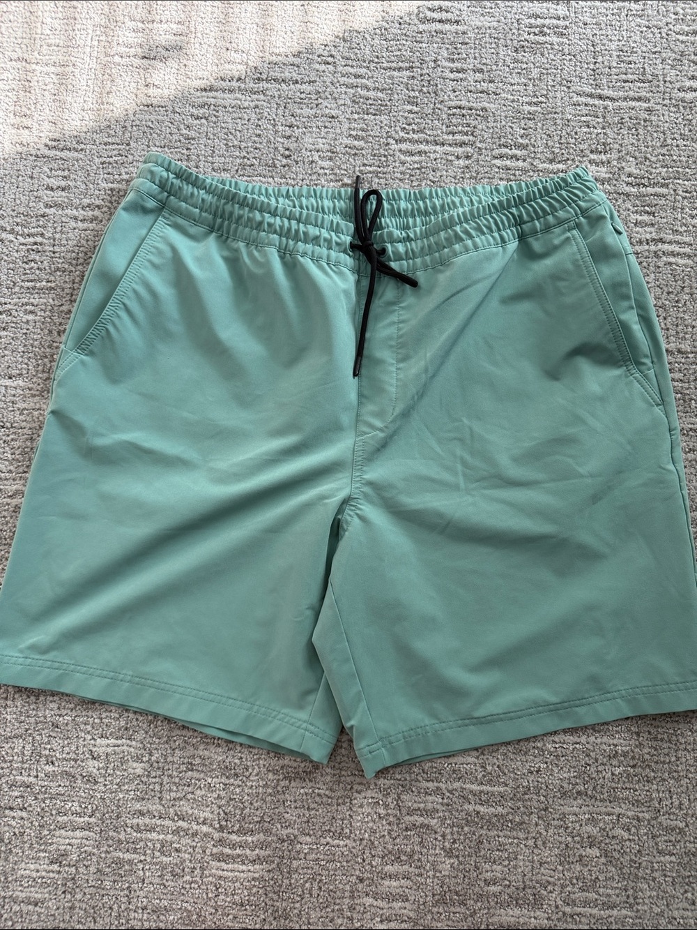 Old Navy Men's Swim Trunks in Mint Green - Picture 1 of 2